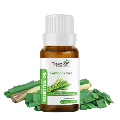 Lemongrass Essential Oil for Skin, Hair Care, Home Fragrance, Massage and Aromatherapy(15ML)