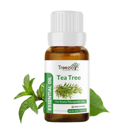Treezio Tea Tree Essential Oil for Dandruff & Acne
