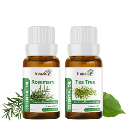 Rosemary & Tea Tree Essential Oil (Pack of 2)