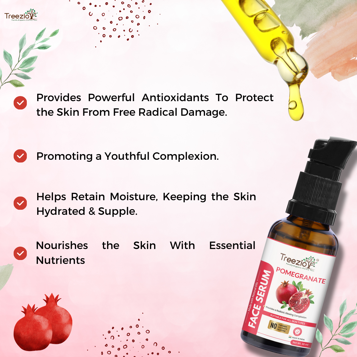 pomegranate face serum benefits 1