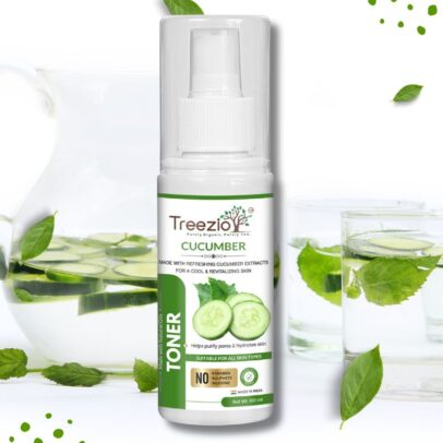 Cucumber Toner for Rejuvenate & Nourish the Skin - Anti Acne | Pore Tightening | Skin Purifying | Acne Prone & Dull Skin - 100ml